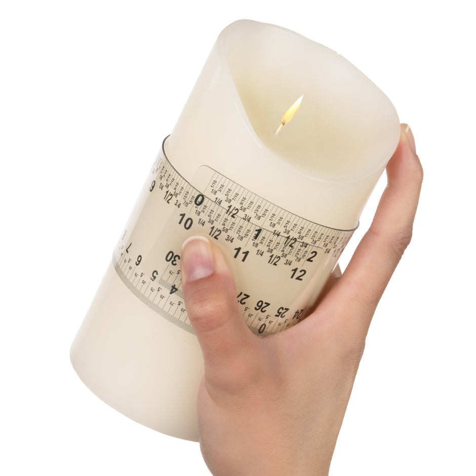 Professional 12-Inch Fraction Decimal Ruler – Measuring Tool